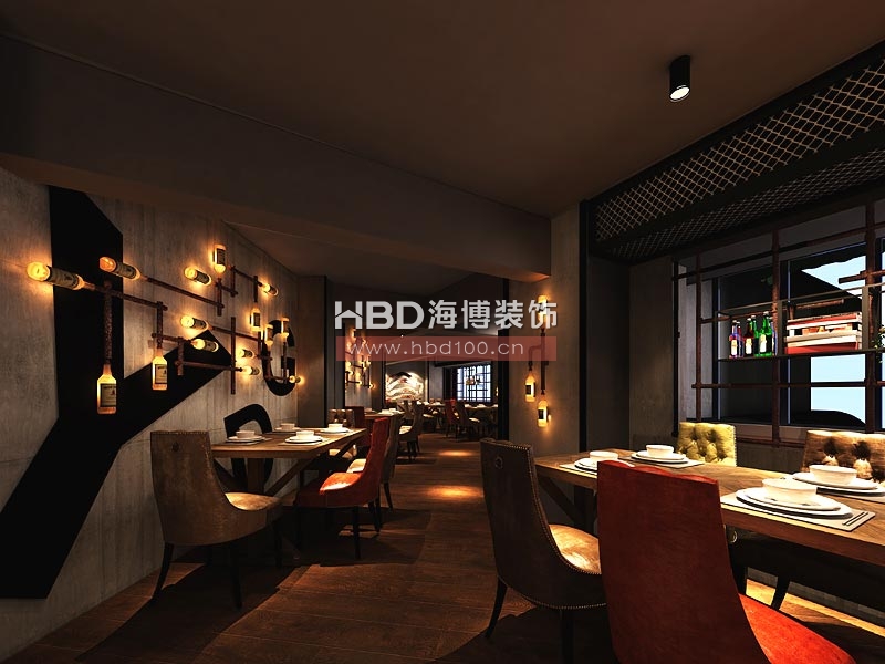 一道光麻辣頌主題餐廳二樓大廳設(shè)計.jpg
