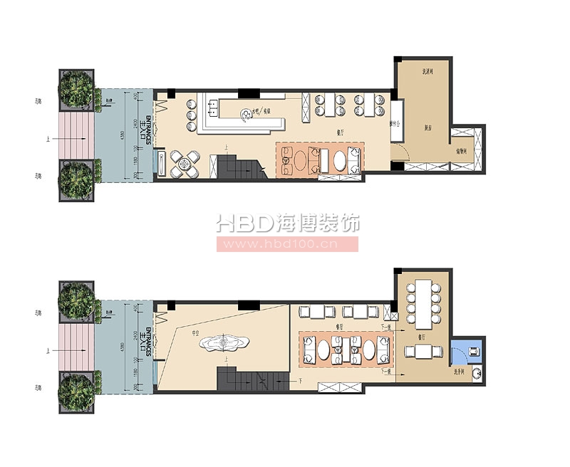 咖啡廳設(shè)計(jì)平面方案