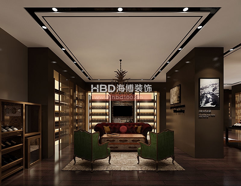 酒莊裝修設(shè)計,廣州裝修設(shè)計公司,紅酒專賣店設(shè)計,海博裝飾.jpg