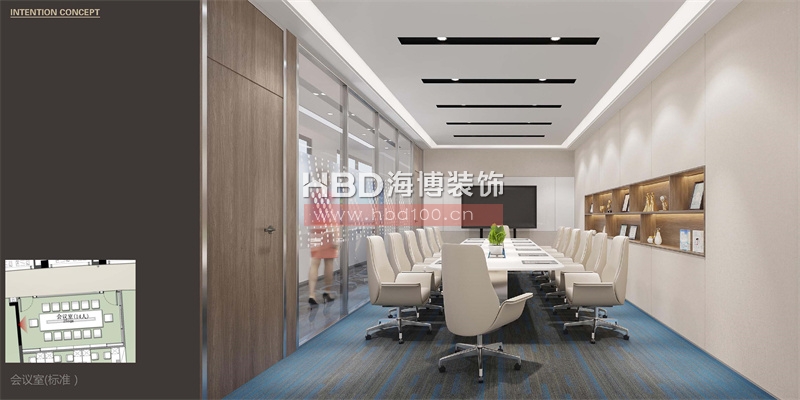 廣州總部大樓辦公室設(shè)計(jì)裝修